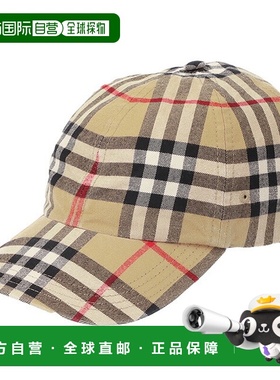 日本直邮BURBERRY “ARCHIVE BASEBALL / 格纹棉质棒球帽”卡车司