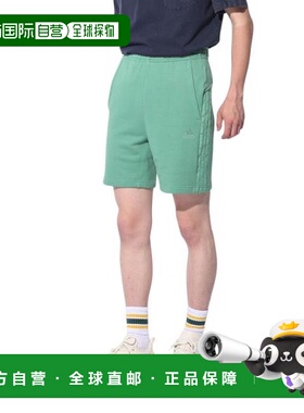 日本直邮adidas 三条纹运动短裤 KUE44-JE0945 绿色 运动短裤