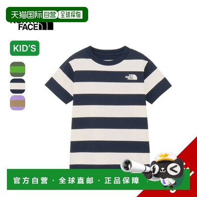 日本直邮THE NORTH FACE S/S Field Border Tee儿童青少年NTJ3254