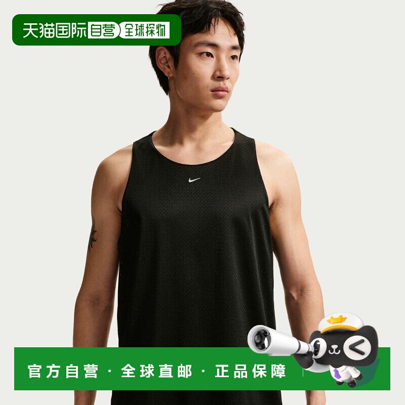 日本直邮Nike/耐克 IF2601 男款 运动背心 010黑色/浅紫罗兰白调图片