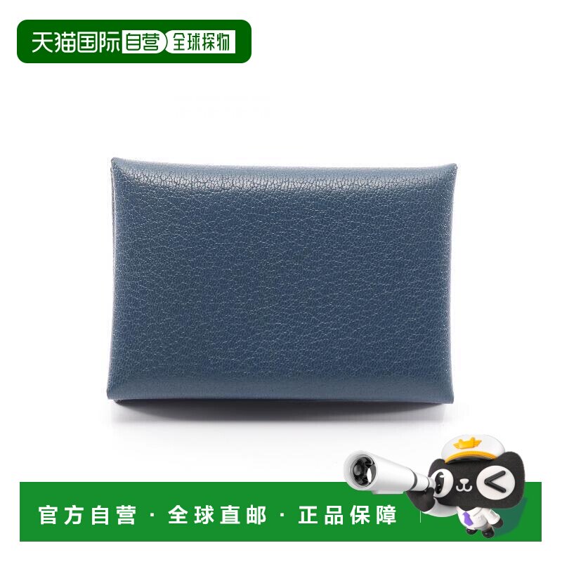 1h可退 日本直邮中古Hermes爱马仕女A级95新coin purse零钱包牛皮