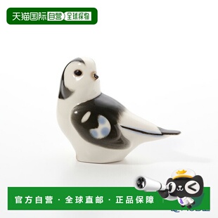 日本直邮Imperial Porcelain雪鹀雕像7.2厘米Imperial Porcelain