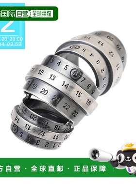 日本直邮MM6 Maison Margiela 戒指 银色 女士 sm7uq0090 p6627 9