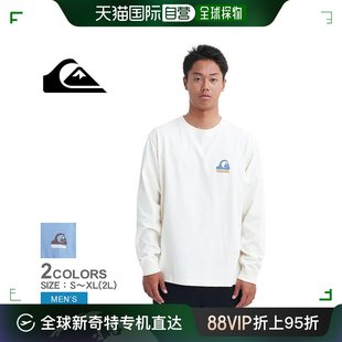 RIDE 日本直邮QUIKSILVER 上衣和T恤 ANDY T恤男士 QLT234043