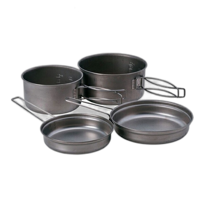 日本直邮Snow Peak Cooker 钛个人炊具套装 SCS-020T 户外 Kochel