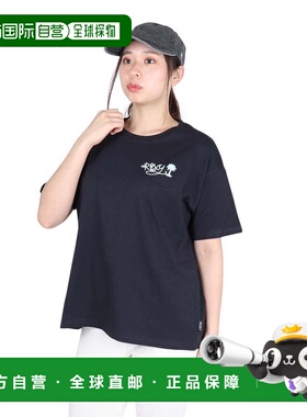 日本直邮ROXY COLORFUL PALMTREE女士半袖T恤