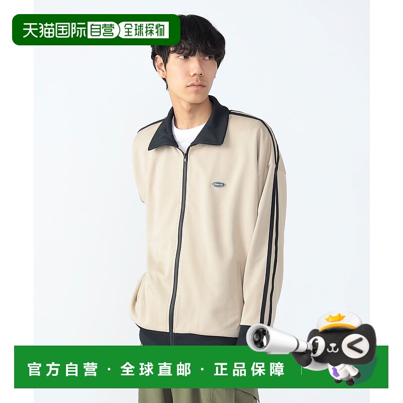 1h可退 日本直邮BEAMS HEART男士宽松版型刺绣装饰运动夹克 42130