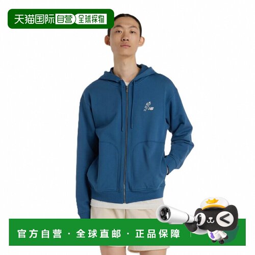日本直邮New Balance 大谷翔平 棒球长袖防风夹克 全拉链卫衣 MT5