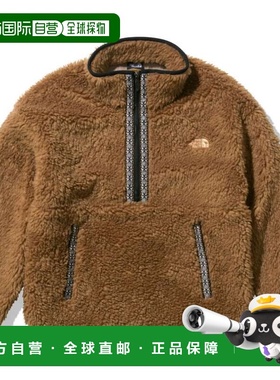 日本直邮The North Face北面男女同款T恤NA72035-UB半拉链抓绒衣