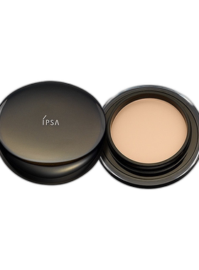 日本直邮茵芙莎 晶透菁华黑钻透光粉底膏 黑金粉霜16g（带粉正品