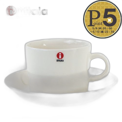 日本直邮IITTALA 茶/咖啡杯和碟 IITTALA7253陶瓷茶杯主题套装