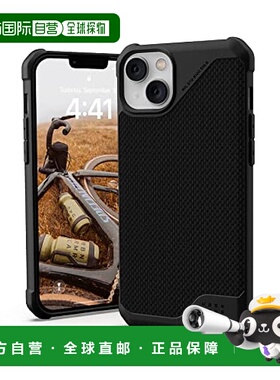 【日本直邮】Urban Armor Gear 苹果14Plus手机壳METROPOLIS黑色