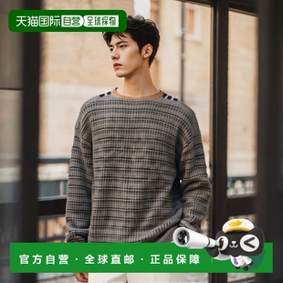 KITSUNE 色 V领针织男士 m191 BOL lm00803kt1095 日本直邮MAISON