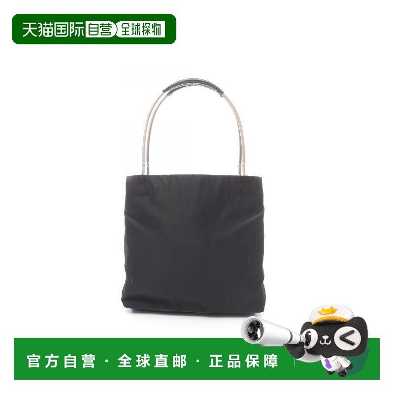 日本直邮中古Prada普拉达女包B级9新triangle三角形尼龙手提包黑,箱包皮具/热销女包/男包,通用款女包,淘宝优惠券,粉丝福利购,淘宝优惠卷