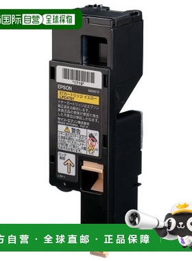 【日本直邮】EPSON ET墨盒LPC4T8Y黄色M尺寸适用于LP-S520/S620/M