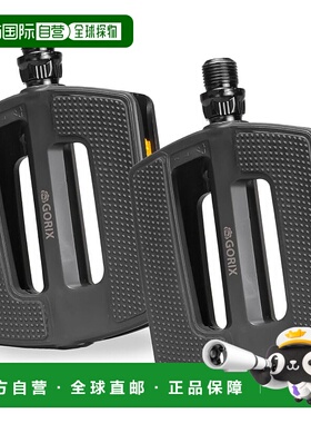 【日本直邮】GORIX 自行车平踏板 GX-SAND888 防滑反光 耐用脚踏