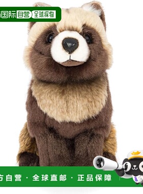 【日本直邮】COLORATA日本狸猫毛绒玩具 婴儿玩偶礼物 圣诞礼物