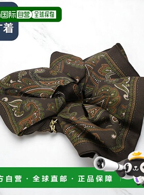 日本直邮SAINT LAURENT PARIS “YSL Monogram Scrunch”佩斯利丝