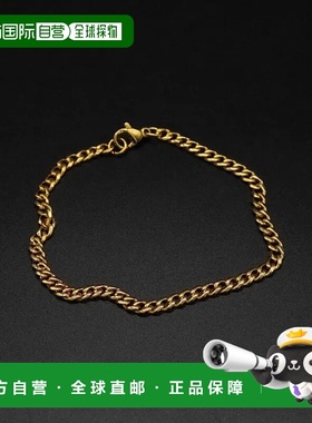 1h可退 日本直邮SBG 喜平链设计不锈钢手链 男女通用款 时尚简约