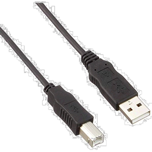 【日本直邮】宜丽客USB2.0数据线TypeA-B/RoHS规格2.0m黑色