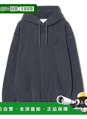 1h可退 日本直邮WHIMSY SOCKS 男装 复古水洗感 宽松连帽衫 左胸l