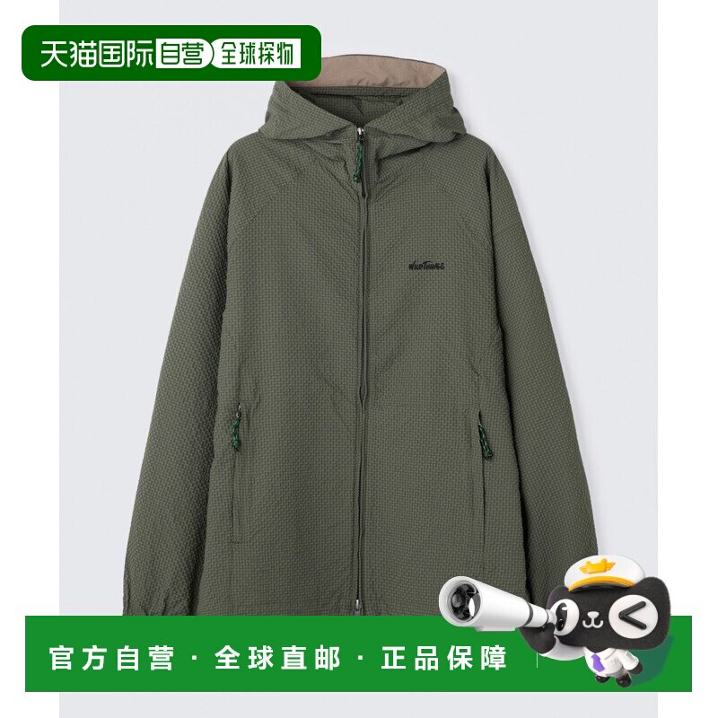日本直邮WILD THINGS 男士 尼龙轻量派克外套 WT26025AD夹克