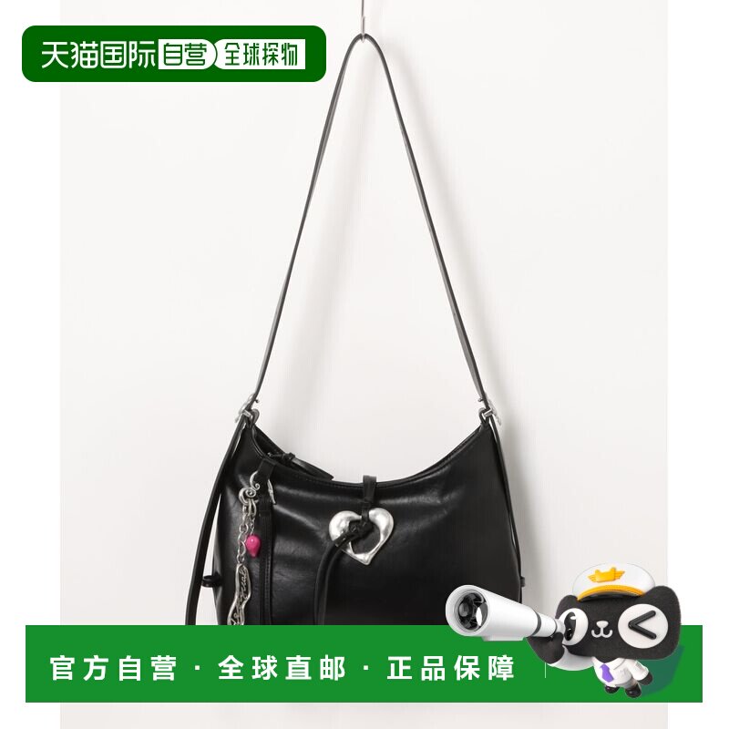 日本直邮Desigual 德诗高 女装 仿皮中型包 短手柄+心形金属装饰