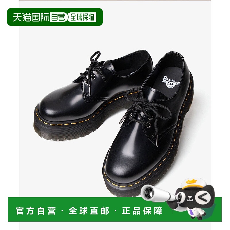 日本直邮 Dr.Martens 1461 QUAD 3孔乐福鞋 厚底厚底鞋[25567001]