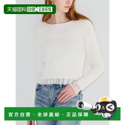 1h可退 日本直邮coca 拼接针织上衣