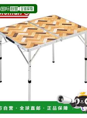 日本直邮Coleman 天然拼图桌 90 (2205816) 户外桌露营桌书桌露营