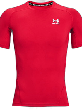 日本直邮[Under Armour 全运动内衣] UA/Heat Gear Armor/短袖衬/