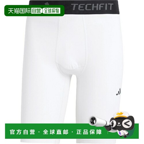 日本直邮adidas Techfit 压缩训练短款紧身裤 (JTE81-IW5838) - /