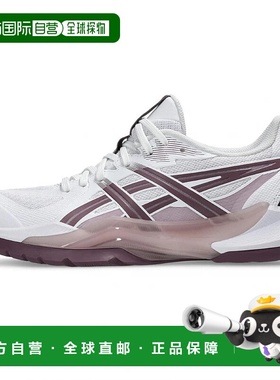 日本直邮Asics-Asics PowerBreak FF 1072A104女士手球鞋：白色X