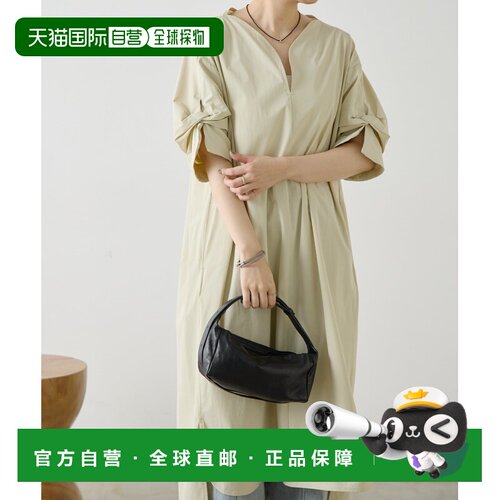 日本直邮ear PAPILLONNER 女装 心形领褶皱连衣裙 SUM1 STYLE系列