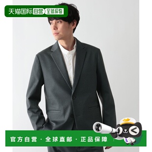 2WAY拉伸简约单西 WORK男装 半自动开合设 日本直邮GLOBAL 1h可退