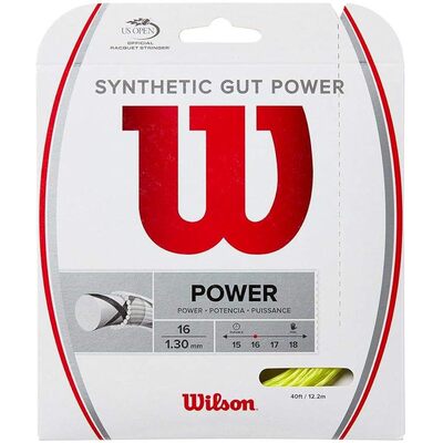 【日本直邮】威尔胜网球线 SYNTHETIC GUT POWER 16 黄 单根