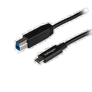 【日本直邮】StarTech.com USB3.1数据线1米TypeB对TypeC公头/公