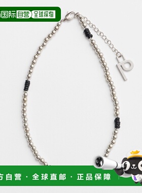 1h可退 日本直邮PRANK PROJECT 女士黑色皮绳球链项链 3125166510