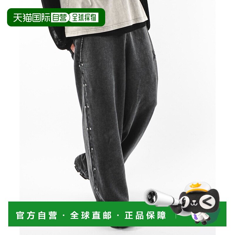 1h可退 日本直邮SHORT ROUND 男女同款 街头风 漂白水洗宽松运动