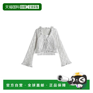 日本直邮日潮 GRL 蕾丝短外套×针织吊带套装 lt83裙子开衫牛仔裤