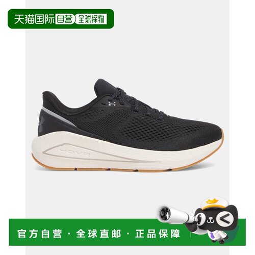 日本直邮Under Armour Sonic 7 舒适 低帮 休闲跑步鞋 女款 黑色
