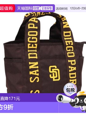 日本直邮MLB 圣地亚哥教士队迷你高尔夫托特包 BROWN 棕色 [MD-83