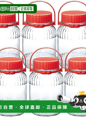 【日本直邮】TOYO SASAKI GLASS东洋佐佐木 瓶3升6个I-71803-R-C-