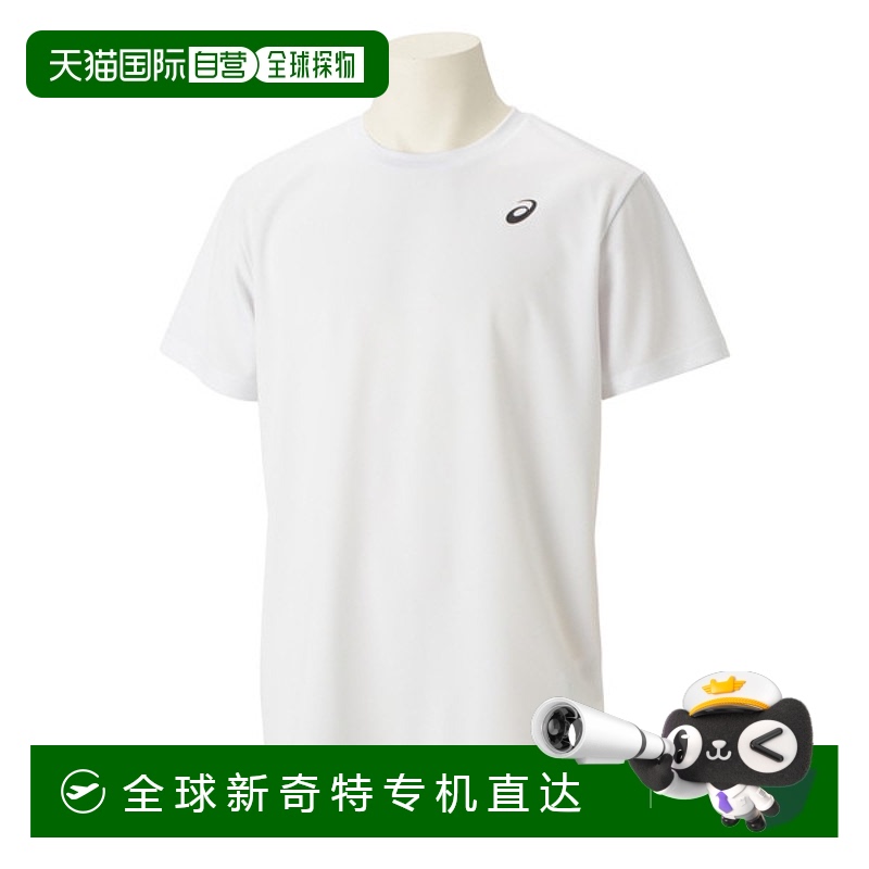 日本直邮ASICS Dry 短袖衬衫训练 T 恤男式儿童青少年 2031E017-1