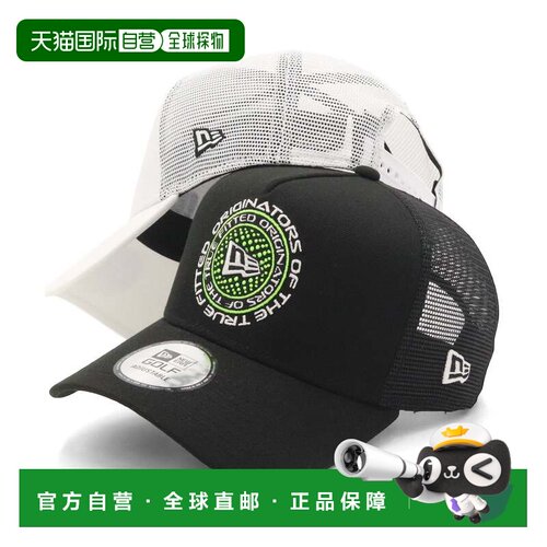 日本直邮NEW ERA 纽埃拉高尔夫网眼帽 9FORTYA-FRAME 圆形标志
