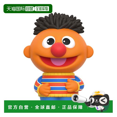 日本直邮级7 Sesame Street 艾尼 塑料手办 现货发售