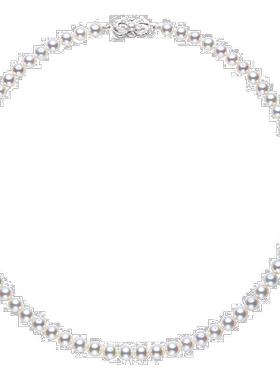 日潮跑腿Mikimoto御木本 女款珍珠气质奢华项链 珍珠白 42cm WK-6