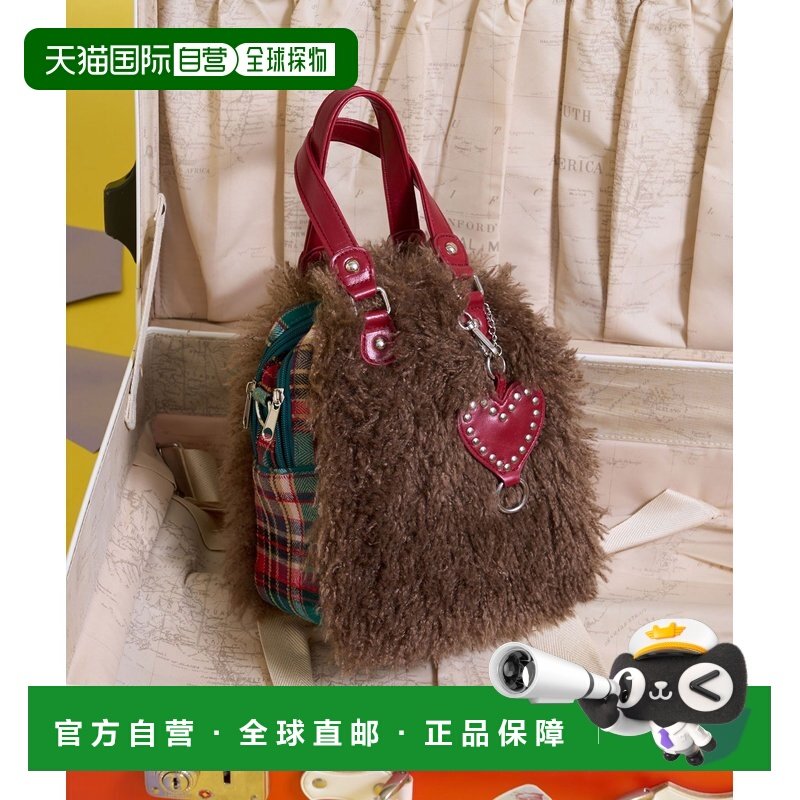 1h可退 日本直邮Me＋Me 女装 皮质风格托特包 2WAY可拆卸心形毛球,运动包/户外包/配件,单肩包,淘宝优惠券,粉丝福利购,淘宝优惠卷
