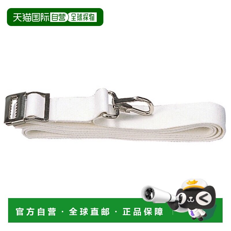 日本直邮EVERNEW 网球网中心固定带 EKE051 男女通用 白色