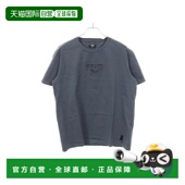 日本直邮中古Fendi芬迪女B级9新Cut and sew针织布棉上衣灰色